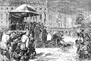 The Jordan Epiphany Custom at St. Petersburg, 1856. Creator: Henry Duff Linton. The Jordan Epiphany Custom at St. Petersburg, 1856. Creator: Henry Duff Linton