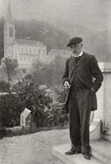 Joris-Karl Huysmans, French novelist, 1900