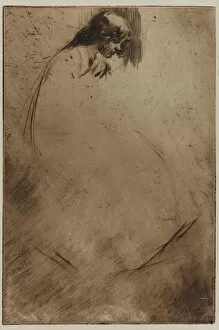 Sadness Gallery: Jos Bent Head, 1861. Creator: James Abbott McNeill Whistler