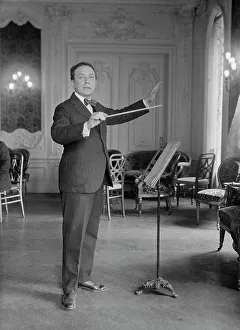 Conductor Prints: Jos. Knecht, 1916. Creator: Bain News Service