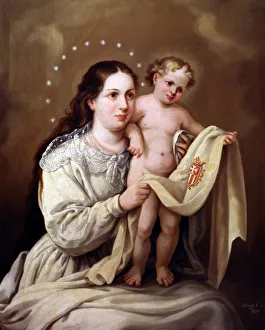 Images Dated 22nd May 2003: Jose Agustin Arrieta. Virgen Maria