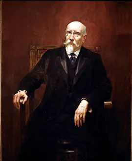 Nobel Prints: Jose Echegaray (1832-1916), Spanish playwright and mathematician, Nobel Prize