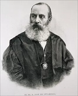 Siglo Xix Gallery: Jose de Letamendi (1828-1952), Spanish doctor