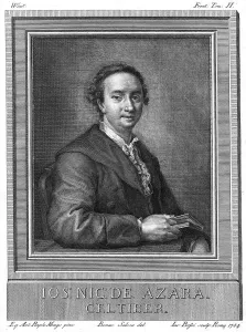 Jose Nicolas de Azara (1731-1804), Spanish diplomat and patron of art and literature, 1784