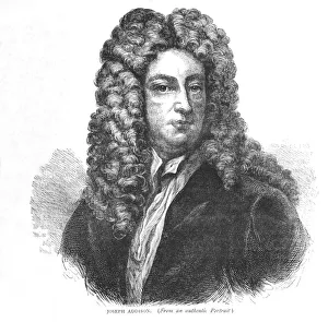 Essayist Prints: Joseph Addison, English writer and politician, c1870 (1878)