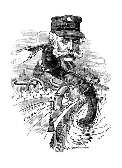 Joseph Bazalgette (1819-1891), English civil engineer, 1883. Artist: Edward Linley Sambourne