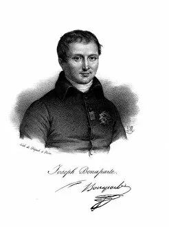 Joseph Bonaparte Collection: Joseph Bonaparte (1768-1844) c1830. Artist: Delpech
