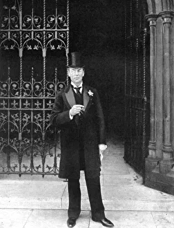 Arnold Wright Gallery: Joseph Chamberlain, British Liberal statesman, c1905.Artist: John Benjamin Stone