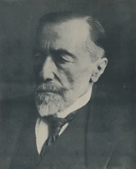 Teodor Josef Konrad Korzeniowski Prints: Joseph Conrad, c1923, (c1950). Creator: T. & R. Annan & Sons