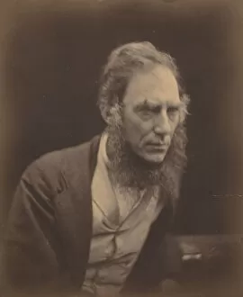 Charles Darwin Collection: Joseph D. Hooker, 1868. Creator: Julia Margaret Cameron