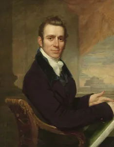 Joseph Delaplaine, January 1819. Creator: John Wesley Jarvis Joseph Delaplaine, January 1819. Creator: John Wesley Jarvis