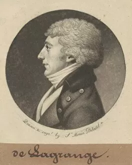 Buttons Gallery: Joseph E. G. M. de la Grange, 1799. Creator: Charles Balthazar Julien Fé