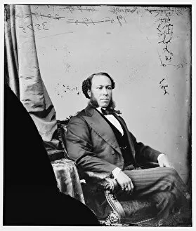 Barber Collection: Joseph H. Rainey, between 1860 and 1875. Creator: Unknown