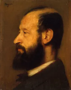 Opera De Paris Prints: Joseph-Henri Altes (1826-1895), 1868. Creator: Edgar Degas