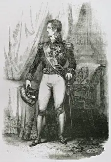 Joseph I Bonaparte, (1768-1844), King of Naples, (1806-1808) and king of Spain (1808-1813), 1853. Creators: Bernardo Rico, Eusebio Zarza