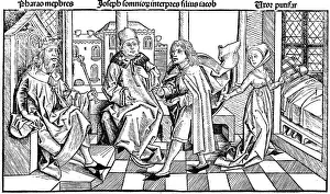 Joseph interpreting Pharaohs dream, 1493 Joseph interpreting Pharaohs dream, 1493