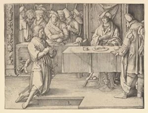 Joseph Interpreting Pharoah's Dreams, 1512. Creator: Lucas van Leyden