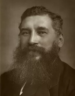 Joseph Knight, British writer and drama critic, 1884. Artist: Charles A Long