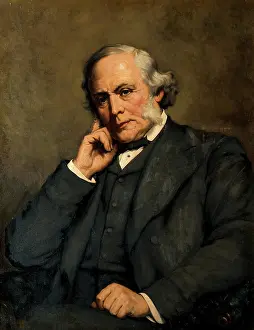 Pensive Prints: Joseph Lister, 1st Baron Lister. Creator: Ouless, Walter William, 1848-1933 (After)