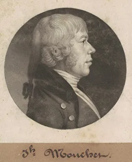 Joseph Mouchet, 1802. Creator: Charles Balthazar Julien Fevret de Saint-Memin