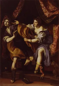 Disappointment Prints: Joseph and Potiphars Wife, 1610. Creator: Cigoli, Lodovico (1559-1613)