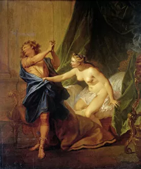 Joseph and Potiphars Wife. Artist: Bertin, Nicolas (1668-1736)