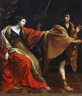 Refusing Gallery: Joseph and Potiphars Wife, c1626. Artist: Guido Reni