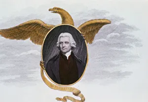 Presbyterian Prints: Joseph Priestley (1733-1804), English Presbyterian minister and chemist, 1801