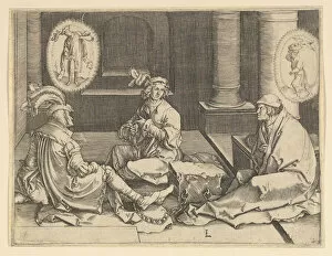 Dutch Golden Age Gallery: Joseph in Prison (copy), 17th century. Creator: Unknown