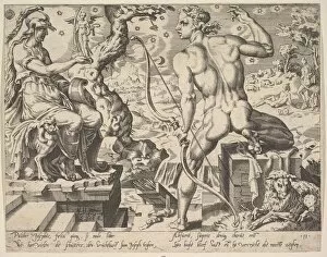 Dirck Volckertsz Coornhert Gallery: Joseph, from the series The Twelve Patriarchs, 1550. Creator: Dirck Volkertsen Coornhert