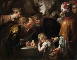 Slaver Prints: Joseph sold by his brothers, First Half of 17th cen
