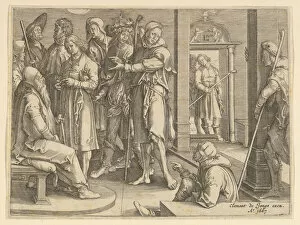 Joseph Telling His Dreams to Jacob (copy), 1640-70. Creator: Unknown