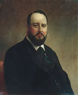 Joseph W. Drexel, 1877. Creator: Jacob Hart Lazarus
