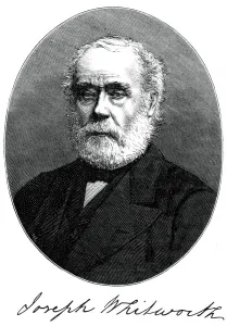 Machine Tool Prints: Joseph Whitworth, British engineer, entrepreneur and inventor, c1880