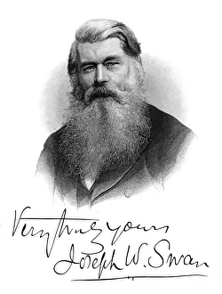 Images Dated 31st January 2006: Joseph Wilson Swan, c1880