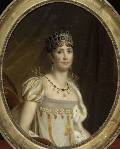 Josephine de Beauharnais, the first wife of Napoleon Bonaparte (1763-1814), 1801. Artist: Gerard, Francois Pascal Simon (1770-1837)