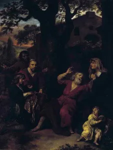 Bad News Prints: Joseph´s bloody coat, 1655. Creator: Govaert Flinck