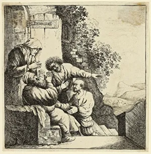 Joseph's Coat Brought to Jacob, 18th c. Creator: David Deuchar