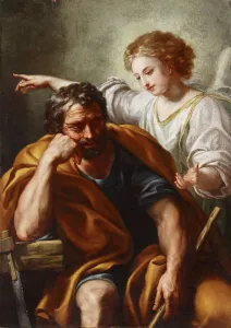Dreaming Prints: Joseph's dream, 1728-1779. Creator: Anton Raphael Mengs