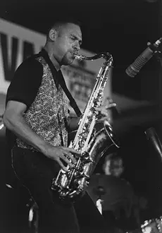 Saxophone Prints: Joshua Redman, North Sea Jazz Festival, 1994. Creator: Brian Foskett