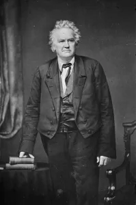 Tailcoat Prints: Joshua Reed Giddings of Ohio, between 1855 and 1865. Creator: Unknown