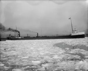 Freighter Prints: Joshua W. Rhodes, between 1906 and 1910. Creator: Unknown