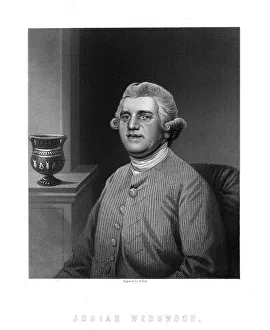 W Holl Gallery: Josiah Wedgwood, English industrialist and potter. Artist: W Holl