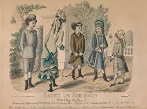 Hoop Game Prints: Journal des Demoiselles, c1830s. Creator: James Fittler