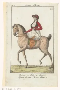 Journal of Ladies and Fashions, 1800-1899. Creator: Unknown