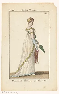 Printing Ink Prints: Journal of Ladies and Fashions, 1803-1804. Creator: Unknown
