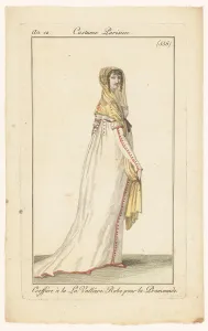 Printing Ink Prints: Journal of Ladies and Fashions, 1803-1804. Creator: Unknown