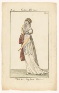 Printing Ink Prints: Journal of Ladies and Fashions, 1803-1804. Creator: Unknown