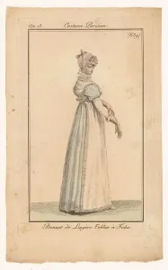 Journal of Ladies and Fashions, 1804-1805. Creator: Unknown