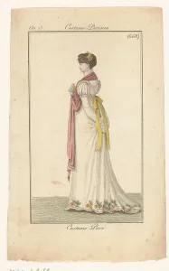 Printing Ink Prints: Journal of Ladies and Fashions, 1804-1805. Creator: Unknown